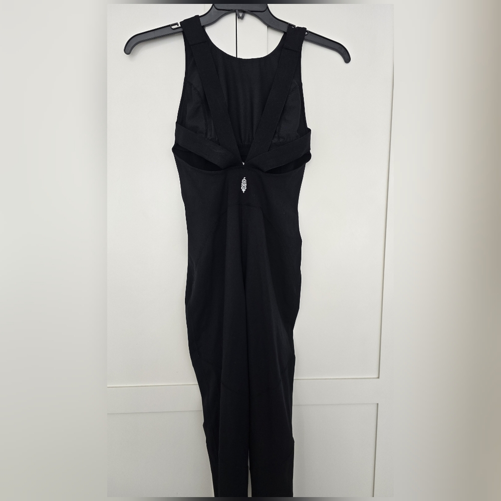 Free People Movement Black Jumpsuit View 3